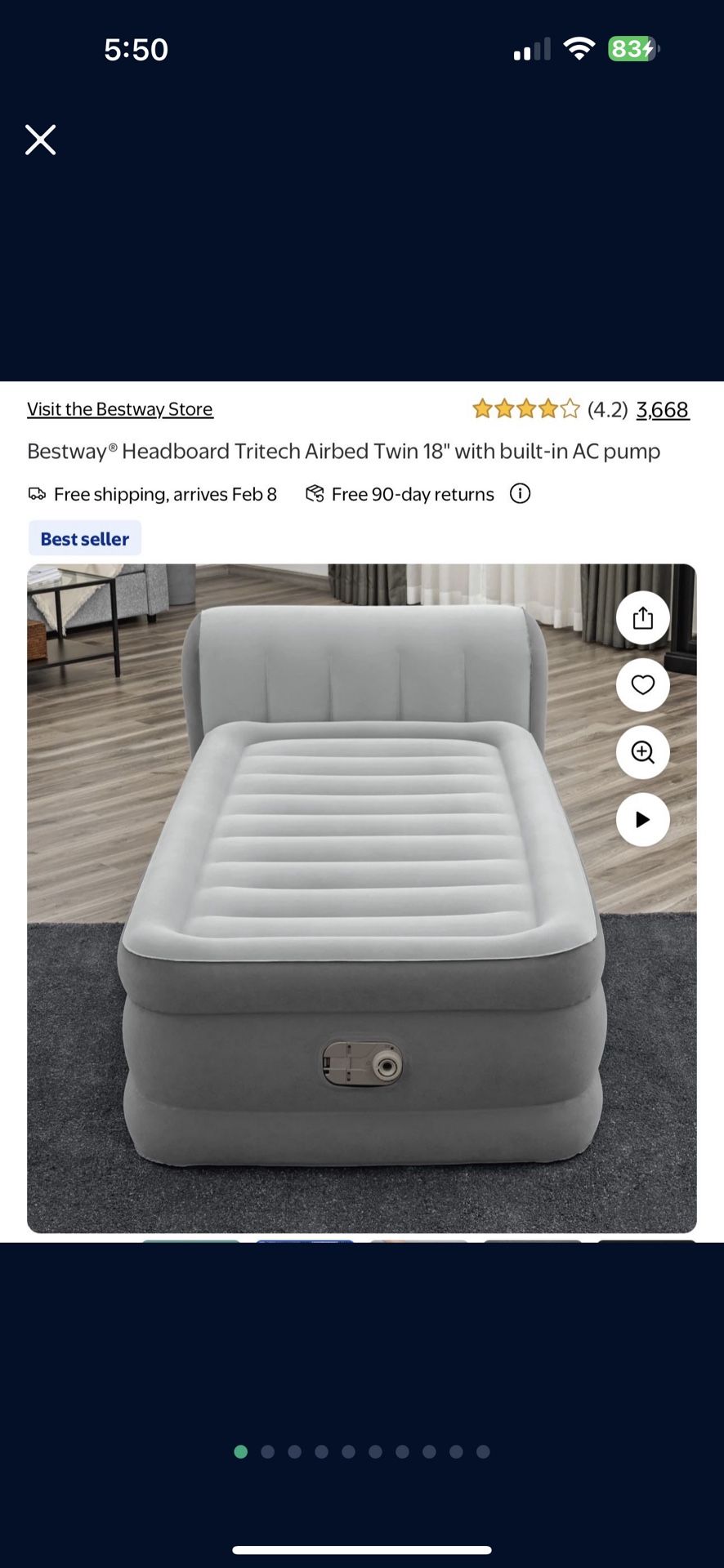 Airbed Twin Very Good Conditions