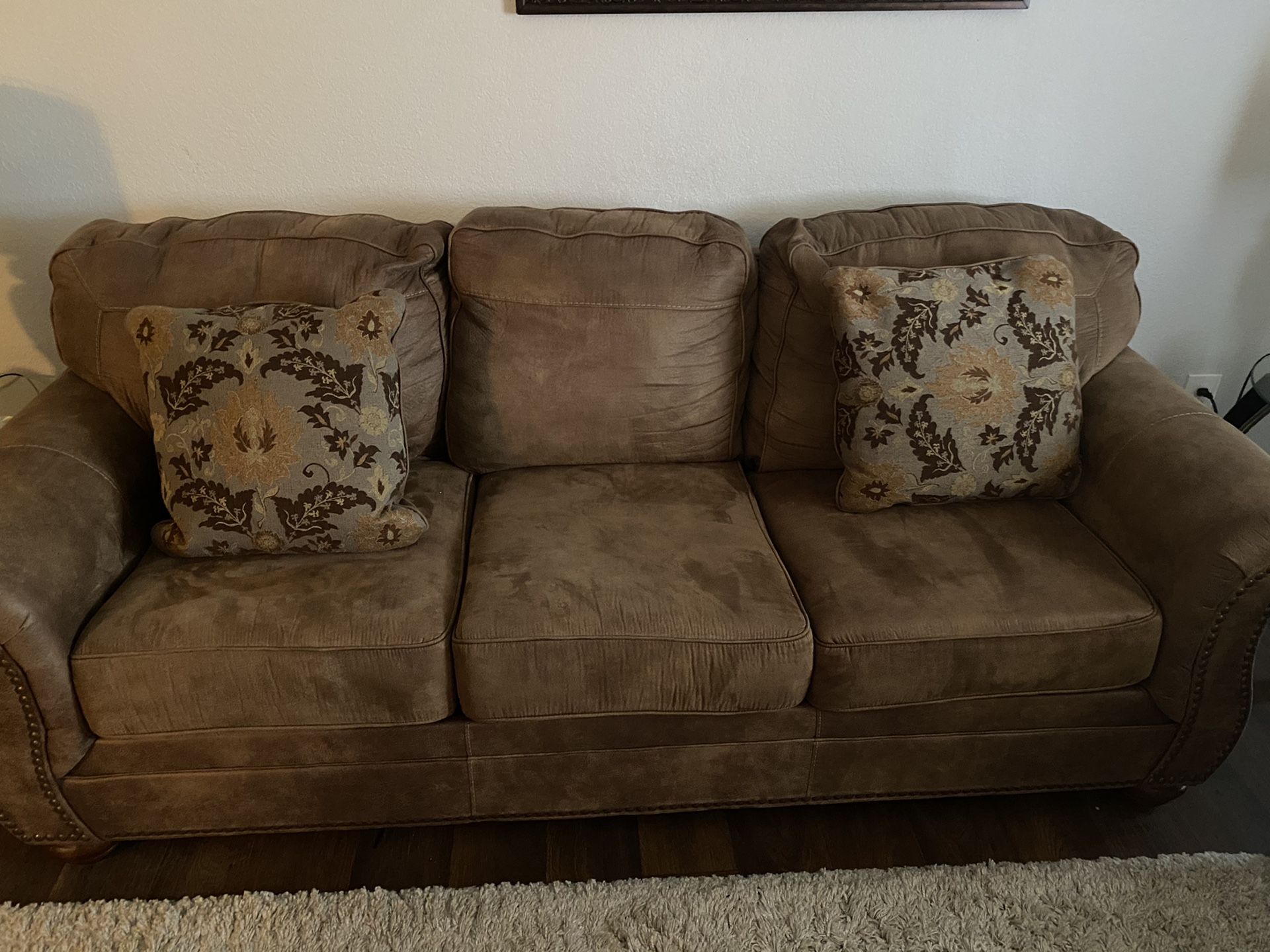 Ashley Furniture Couch & Love Seat