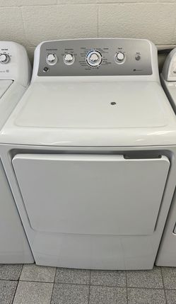 GE Washer + Electric Dryer Set – Top Load, Sensor Dry