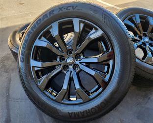 20" Ford Explorer ST New Gloss Black OEM Wheels and Tires