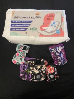 Dog diapers and refills