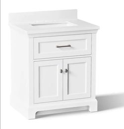 Kohler Charlemont 30" Free Standing Vanity Set with Cabinet and Quartz Vanity Top