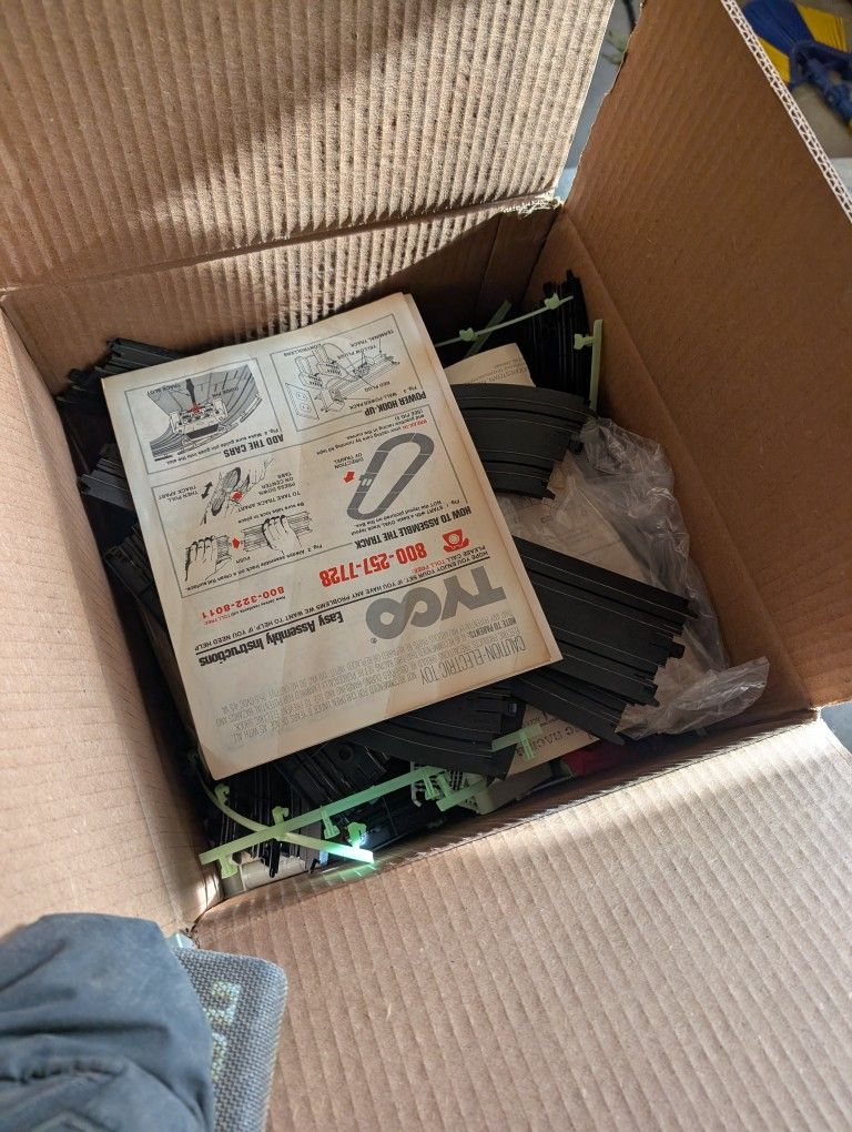 Train Track And Train Set