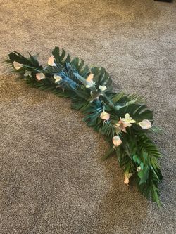 Tropical Hawaiian Theme Garland 53 Inches Long