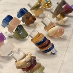 36 Resin Rings 1C