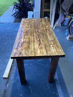 Custom dining table