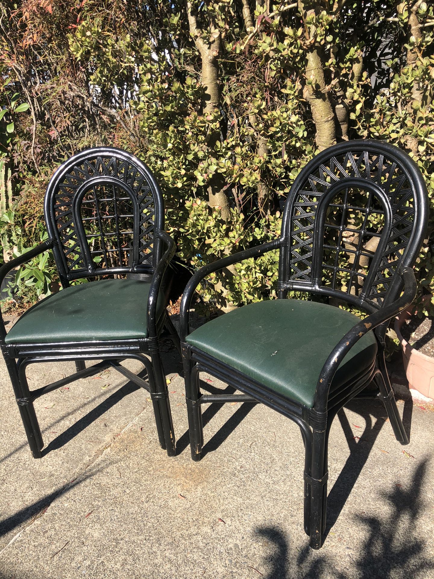2 rattan chairs from Philippines