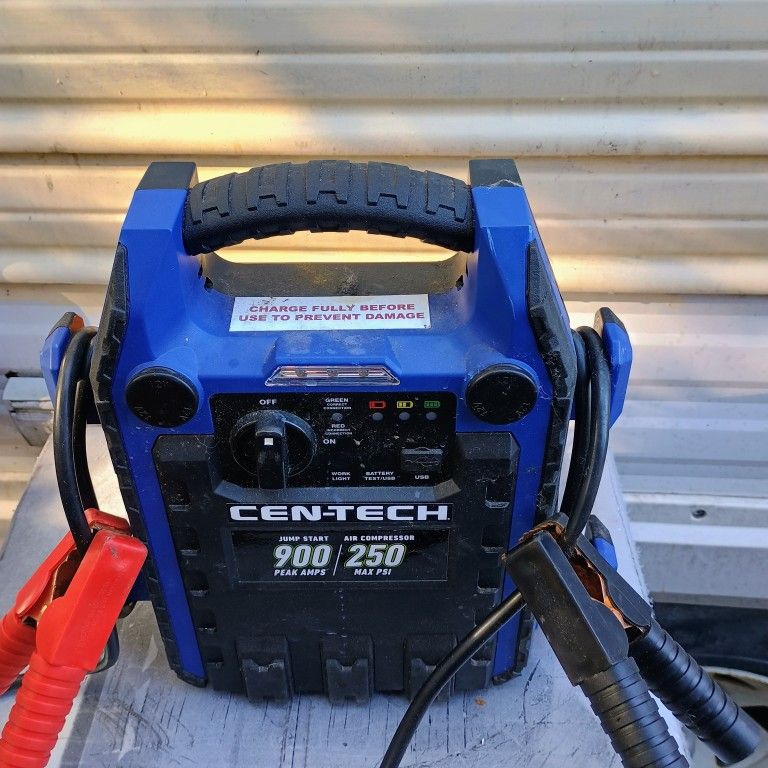 Battery Jumper Air Compressor Combo 