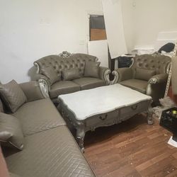 Sofa Set And Table 