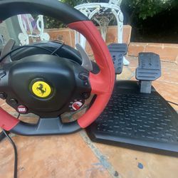 Xbox Ferrari Steering Wheel 
