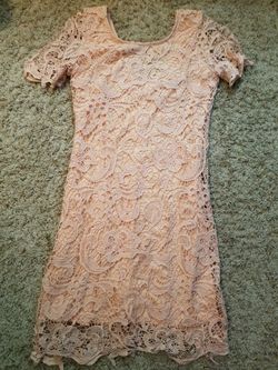 Pink size small dress