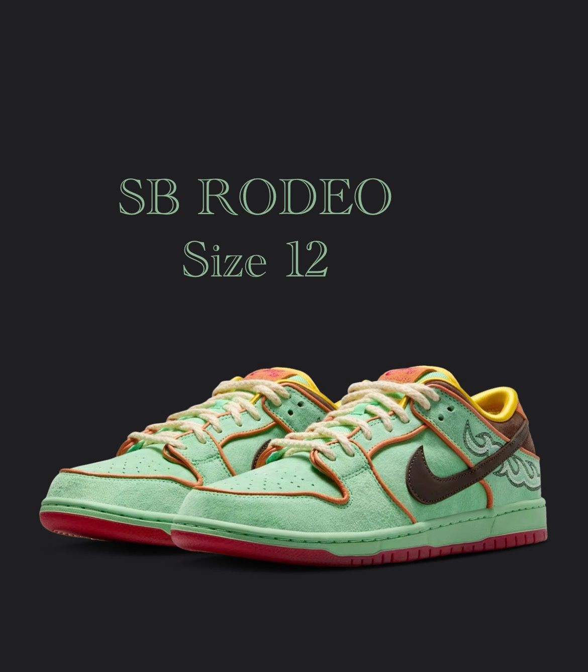 Sb Dunk Rodeo Sz 12