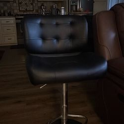 Black makeup chair or stool