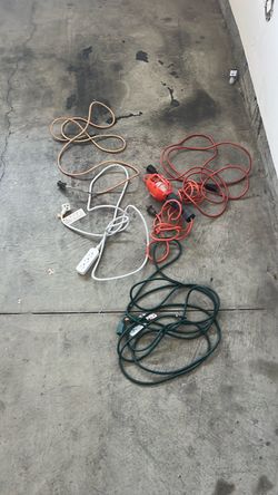 Extension Cords and Power Strip Lot