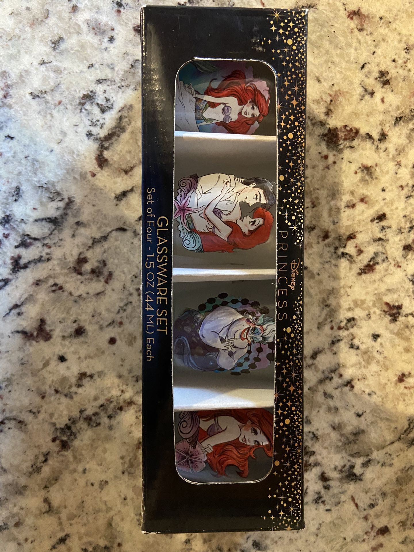 Disney The Little Mermaid Shot Glasses