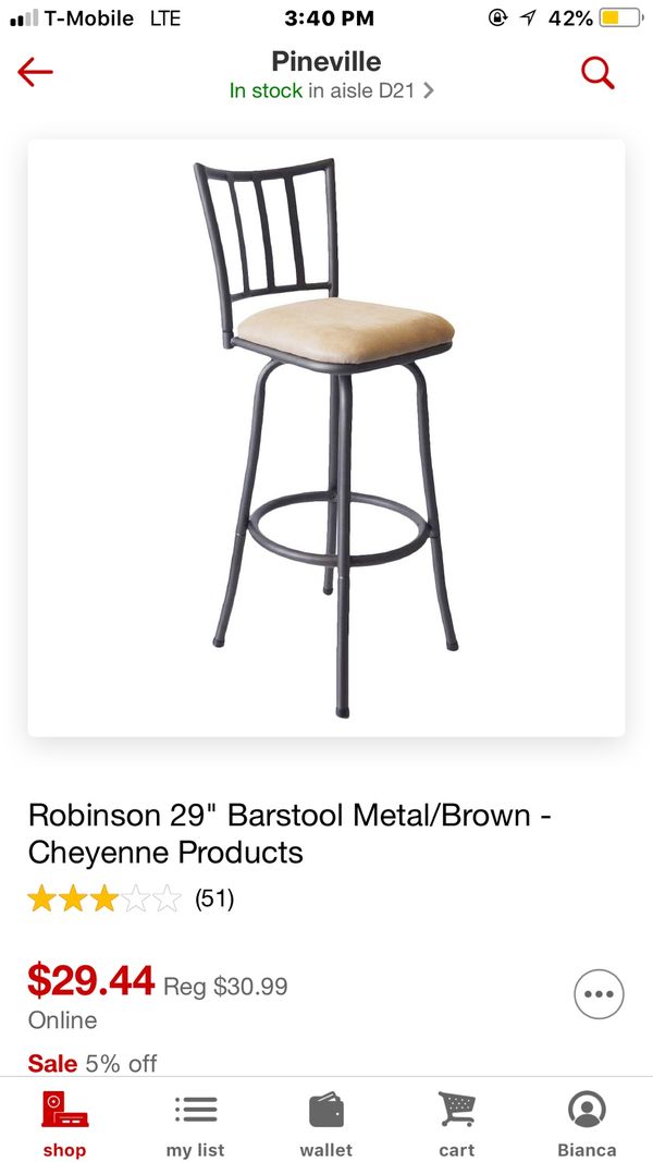 Bar Stool For In Charlotte Nc Offerup