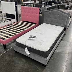 New Twin Bed Frames With Mattress 