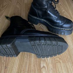 Dr. Martens, Jadon 8-Eye Leather Platform Boot for Men and Women