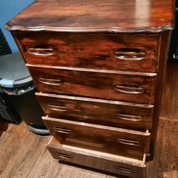 Solid Wood Dresser 