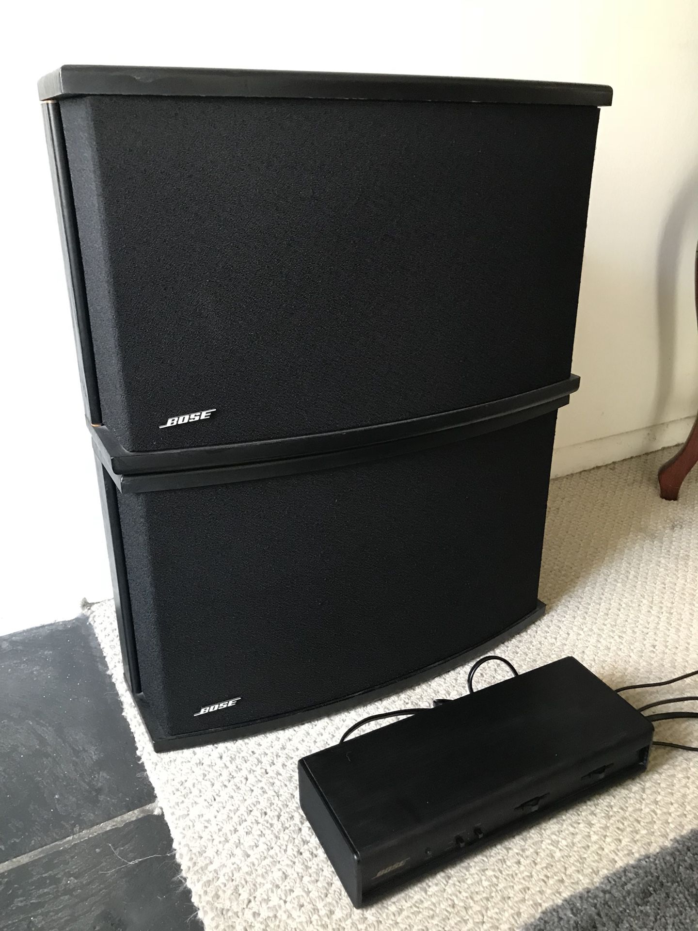 BOSE 901 Series VI speakers + Equalizer