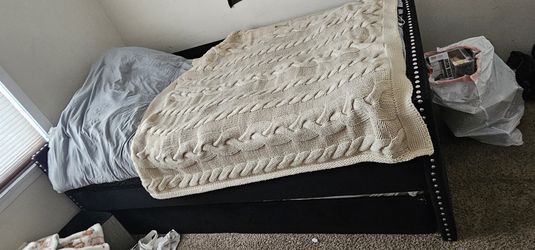 Double Bed  With Matres Rolling Bed 2 Camas Con Colchon