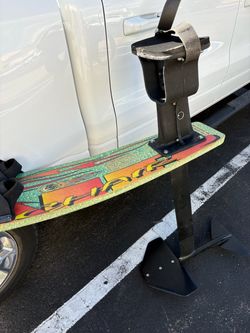 Water skiing air chair hydrofoil