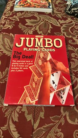 Jumbo Playing Cards