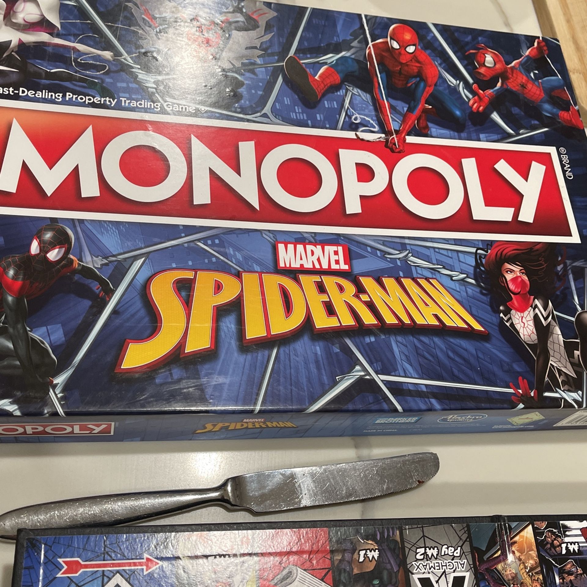 Spider-Man Monopoly