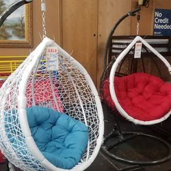 Indoor/outdoor swing chair
