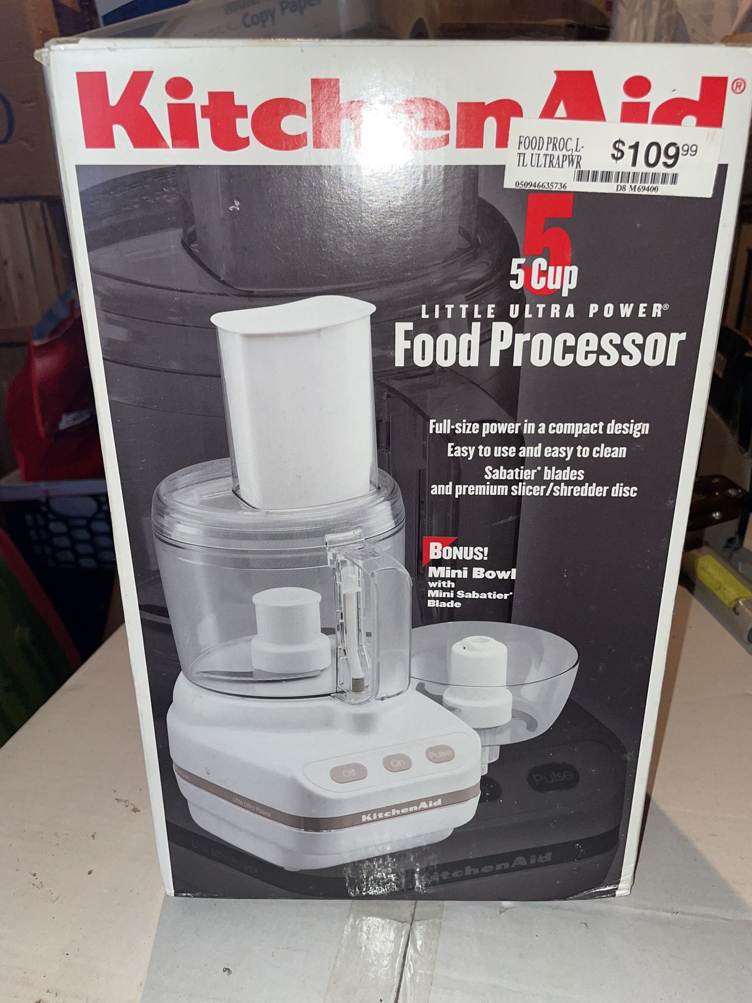 KitchenAid 5 Cup Little Ultra Power Food Processor