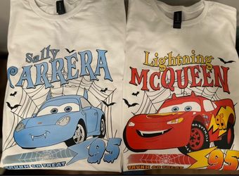 Disney Halloween cars custom t shirt