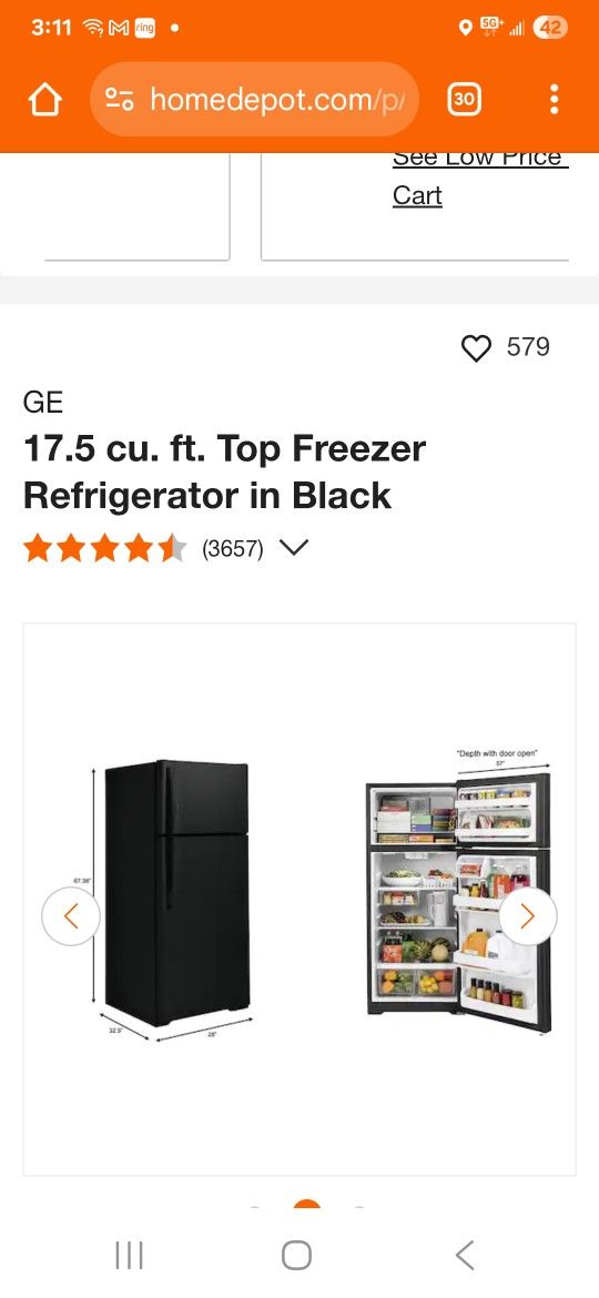 GE Refrigerator