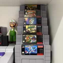 Super Nintendo Game Stand