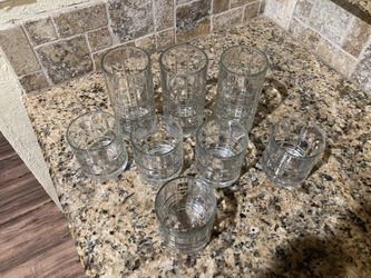 Glass Cup Set