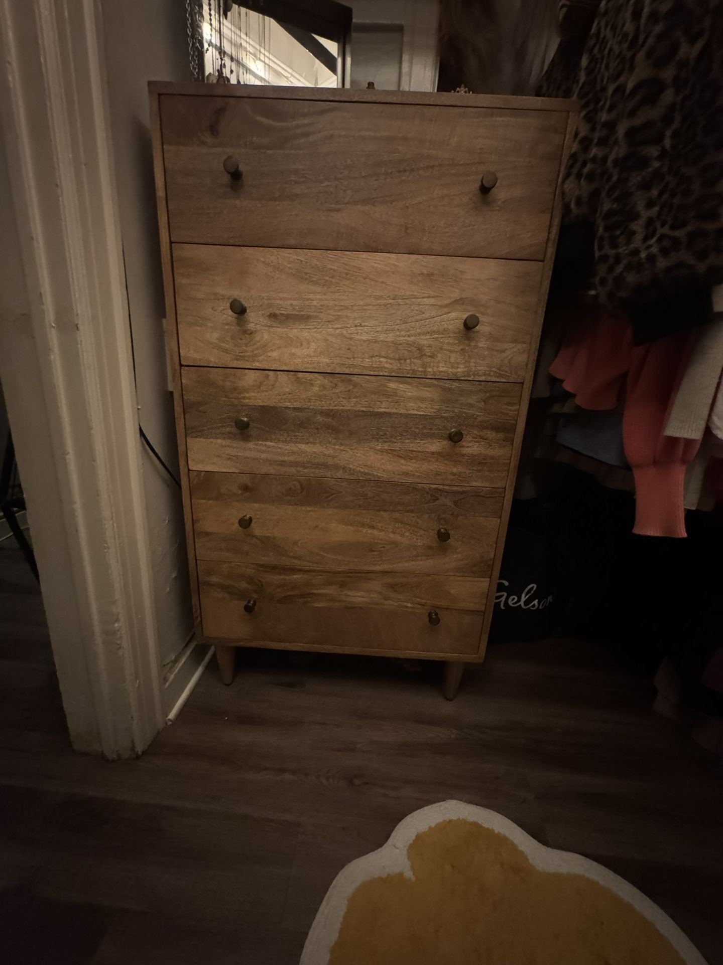 Like-New Wood Dresser