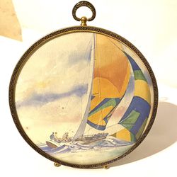 Vintage sailboat picture