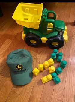 John Deere Building Blocks And Truck John Deere Hat 