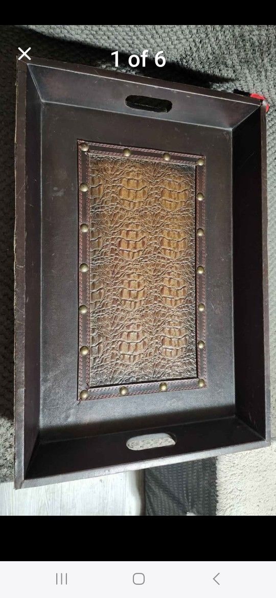 serving tray/ bandeja