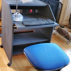Computer Desk With Task Chair