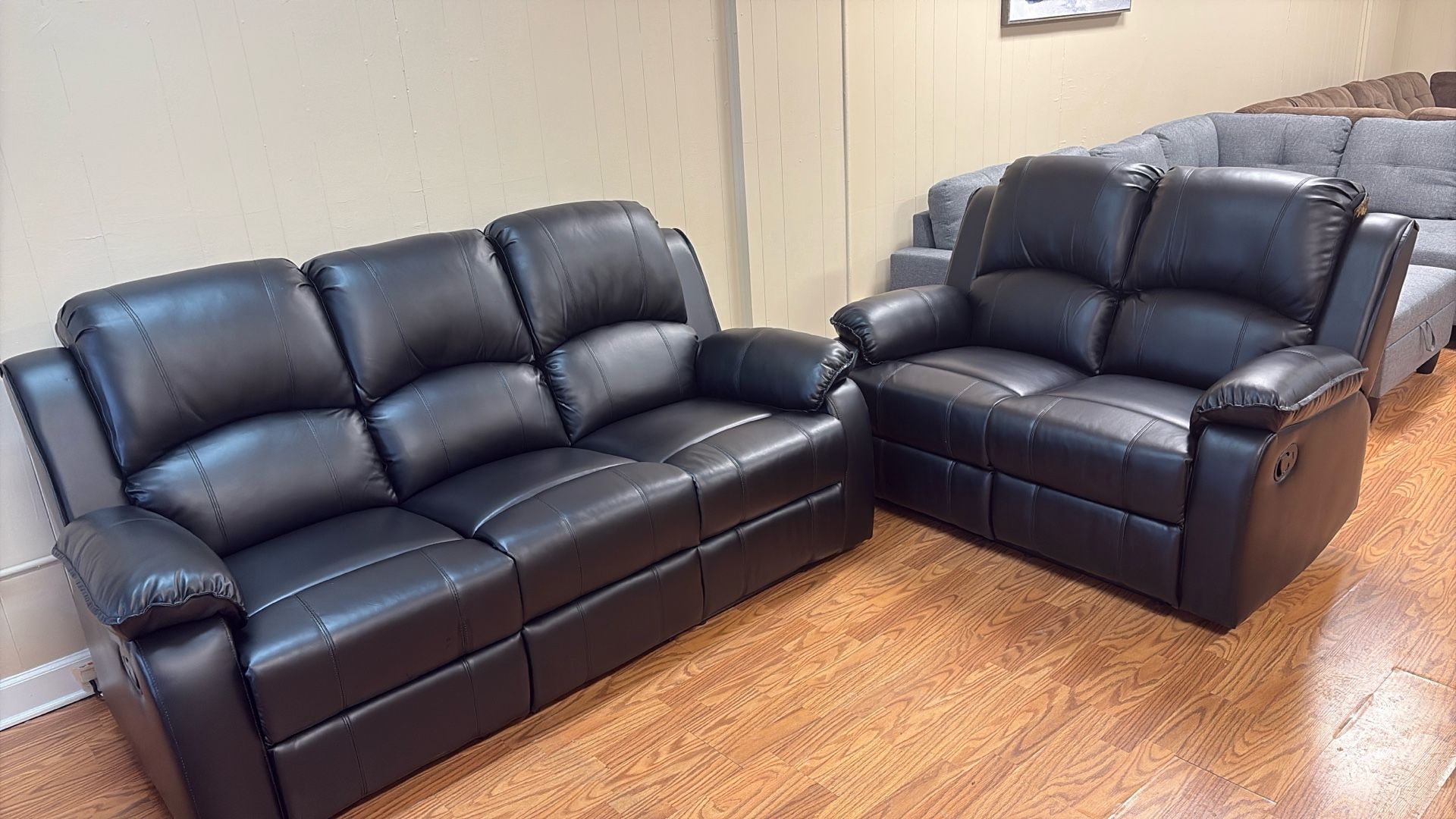 Recliner Sofa And Love Seat For Only $1099.99‼️