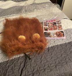 Dog Costume Xl  Skeleton Lion 