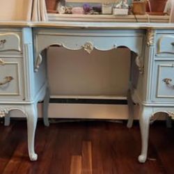 Vanity, Dresser, And Mirror