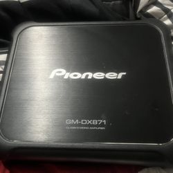 pioneer 1600 watt amp 