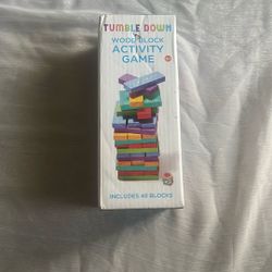 Tumble Down Woodblock Activity Game