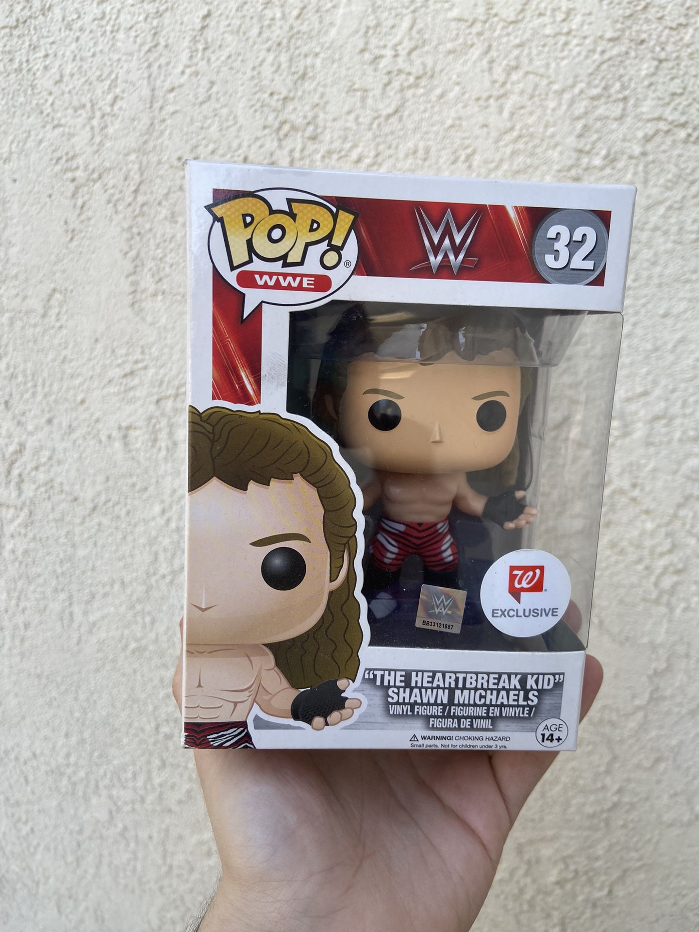 WWE Wrestling The Heartbreak Kid Shawn Michaels Pop! Vinyl Figure #32 Funko