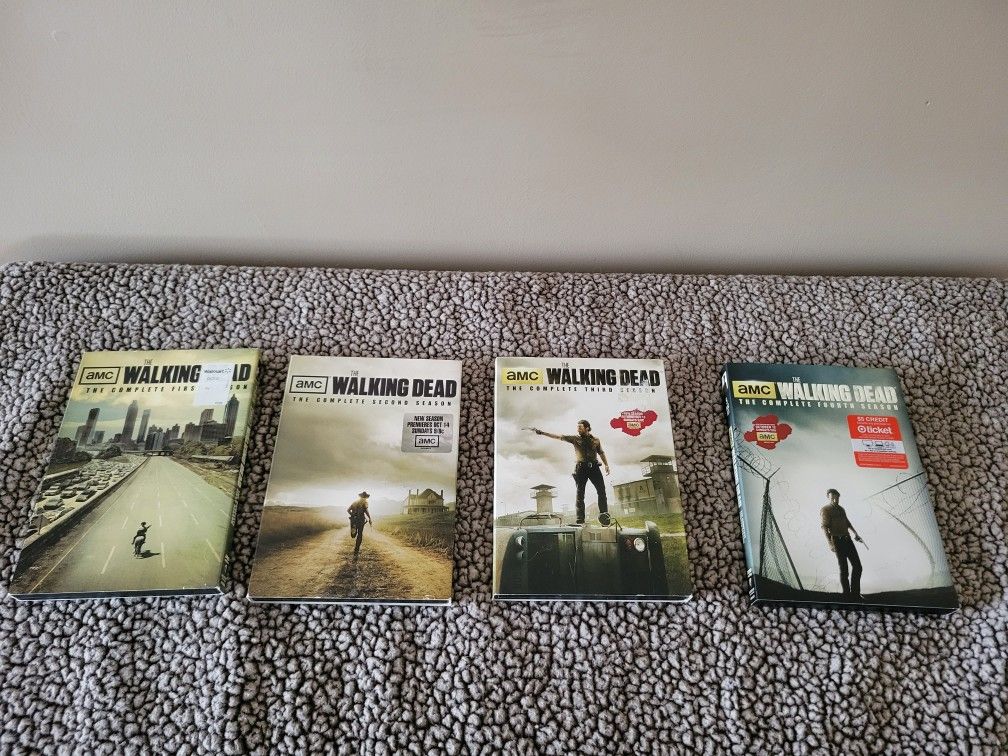 The Walking Dead Season 1-4 On DVD