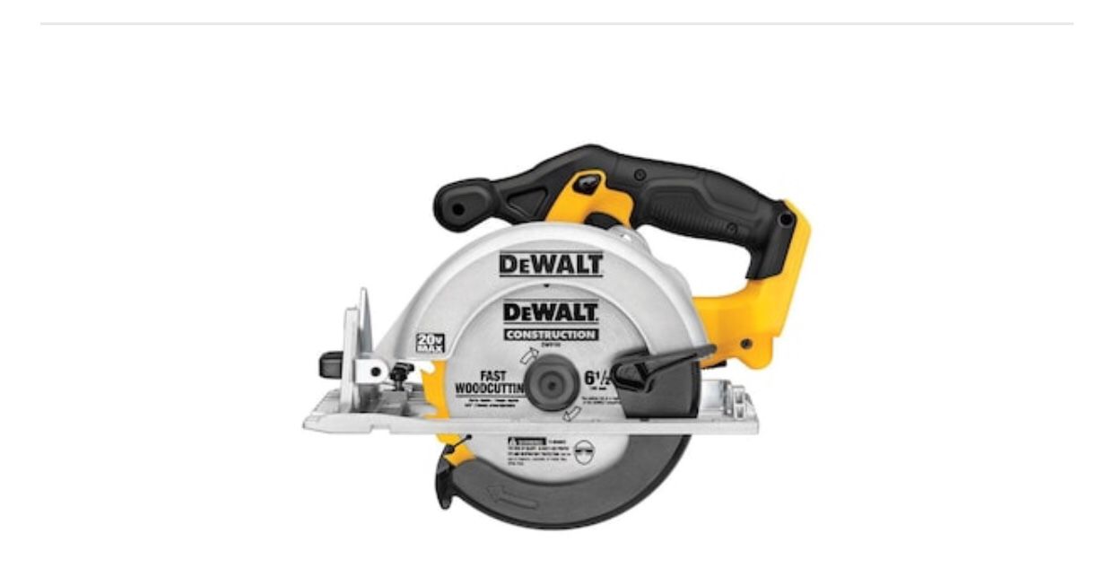 DeWalt DCS391B 20-Volt Cordless 6 1/2"