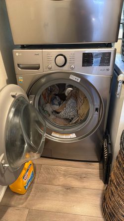 LG Washer and Dryer with AI Technology