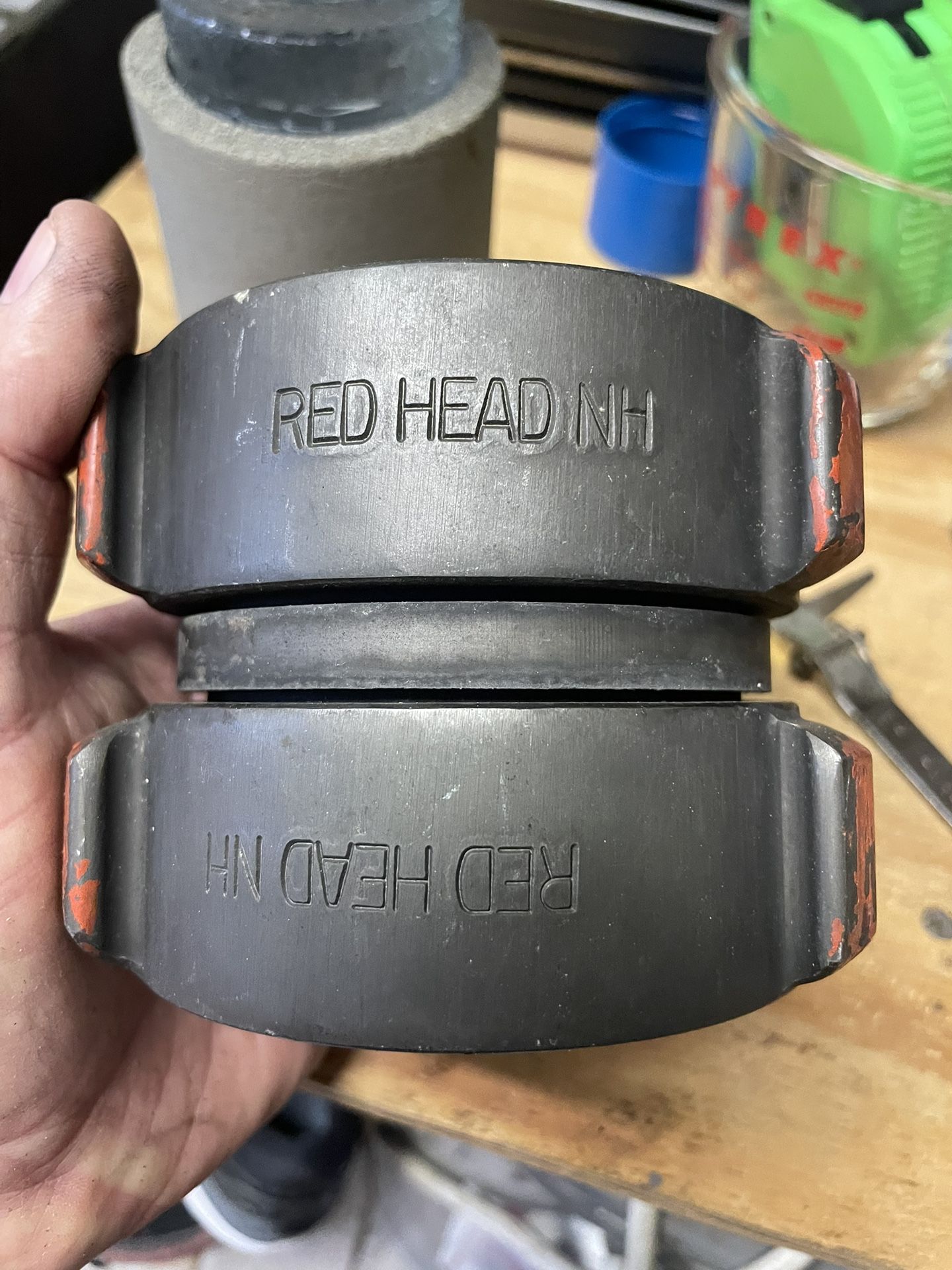 Redhead Fire Hose Coupler 3 Inch Excellent Shape Like New