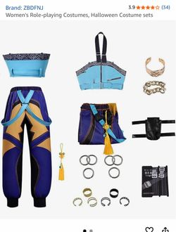 Zoey Kpop Demon Hunter Women's Cosplay Halloween Costume Set